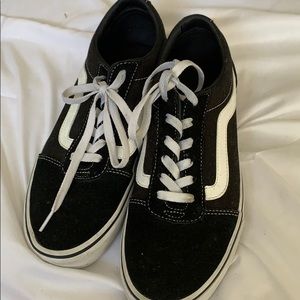 Black old skool vans